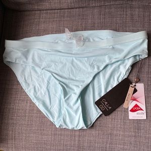 NWT Calia by Carrie underwood teal swim bottom size Large
